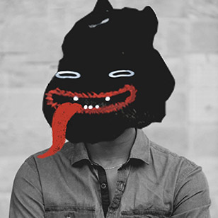 m